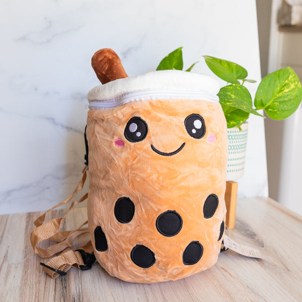 Boba Plushie Backpack / Crossbody / Strap-On Bag – Boba Origin