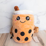 Boba Plushie Backpack / Crossbody / Strap-On Bag