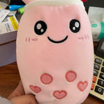 The Original Happy and Mad Reversible / Secret Pouch Boba Plushie