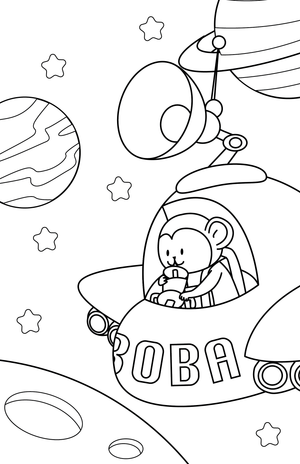 Boba Coloring and Activity Book [Digital or Physical]